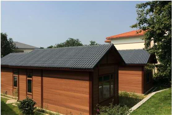 樹(shù)脂瓦工程案例